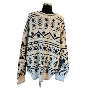 Vintage 1990's John Weitz Cotton Knit Sweater Men's Size XL